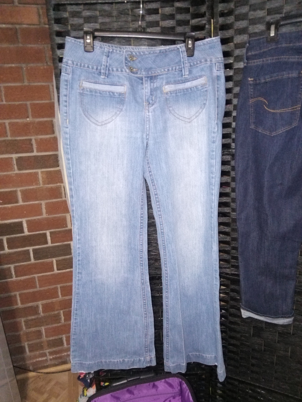 Mossimo Supply Co. Light Wash Flare Jeans